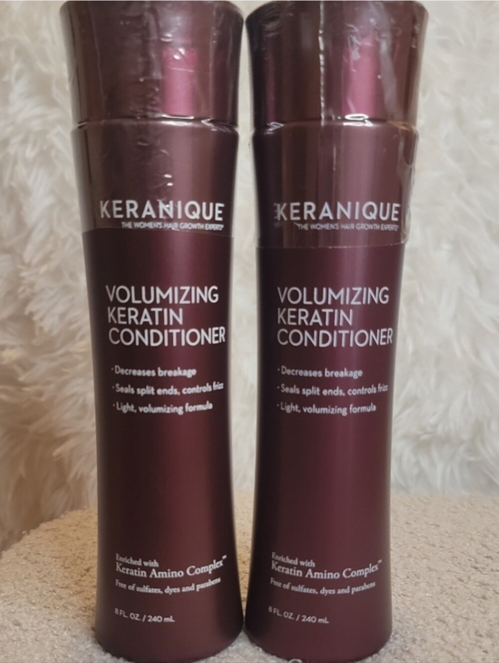 ✨️Keranique✨️Volumizing Keratin Conditioner - Set of (2) 8oz. Never Used.